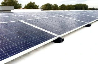 Silicone roof repair