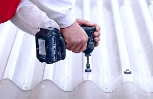 Transparent slate repair